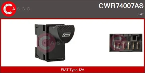 Switch, window regulator
