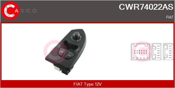 Switch, window regulator