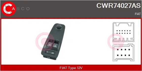 Switch, window regulator