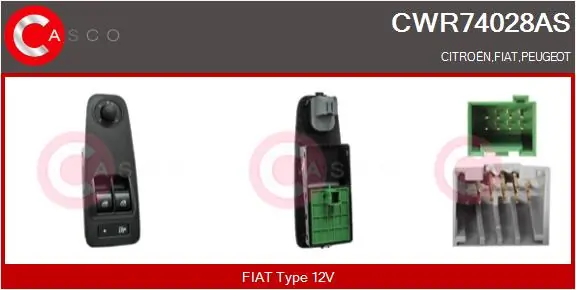 Switch, window regulator