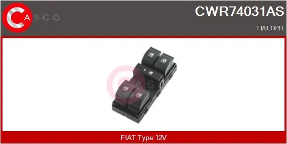 Switch, window regulator