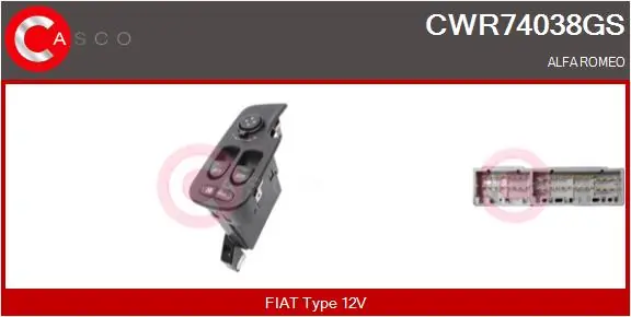 Switch, window regulator