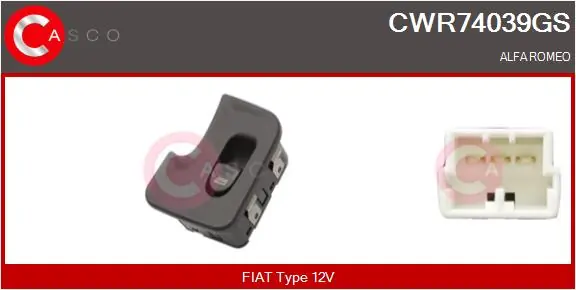 Switch, window regulator