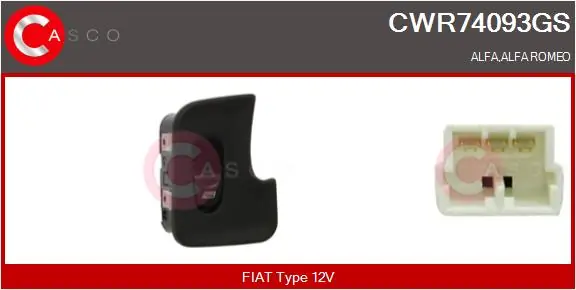 Switch, window regulator