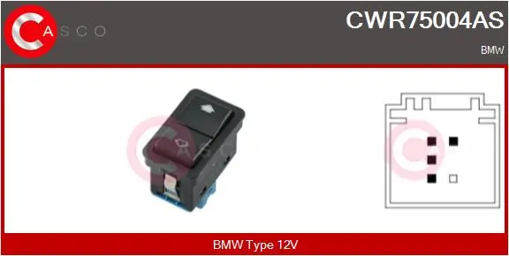 Switch, window regulator