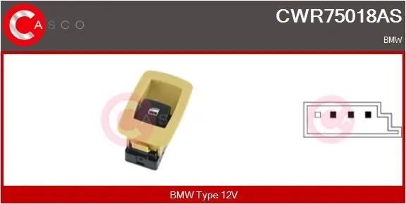 Switch, window regulator