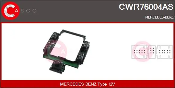 Switch, window regulator