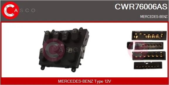 Switch, window regulator