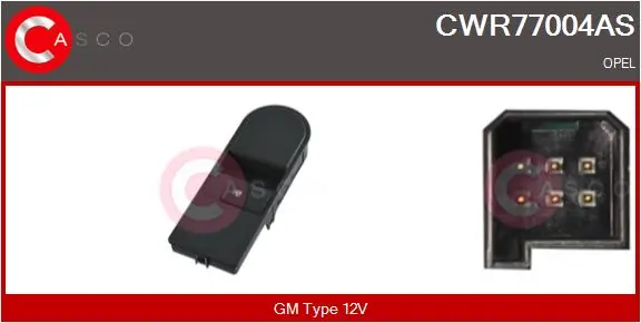 Switch, window regulator
