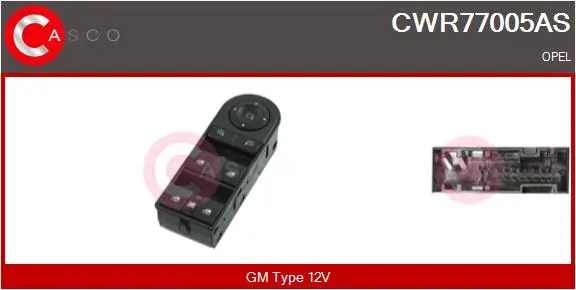 Switch, window regulator