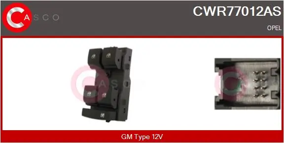 Switch, window regulator