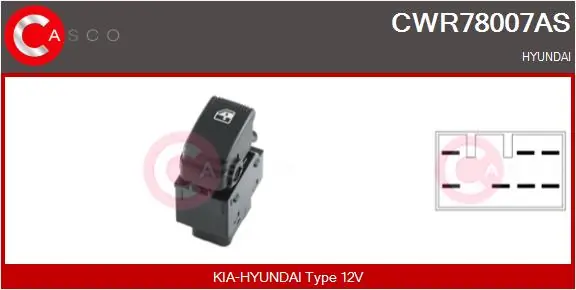 Switch, window regulator