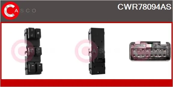 Switch, window regulator