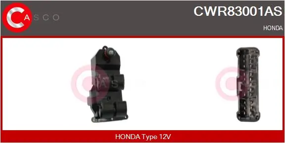 Switch, window regulator