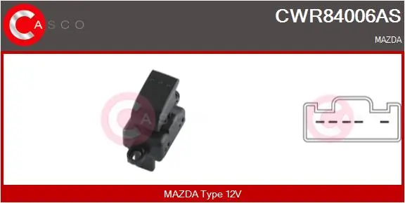 Switch, window regulator