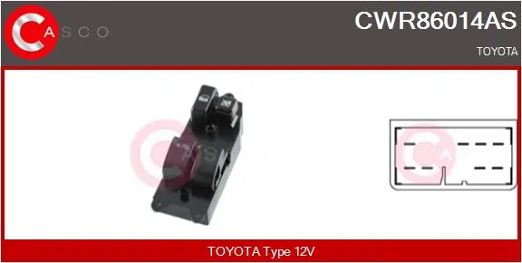 Switch, window regulator