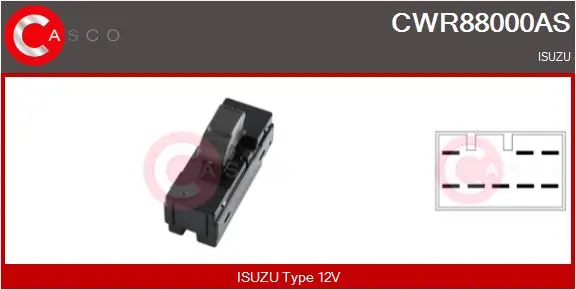 Switch, window regulator