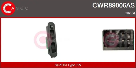 Switch, window regulator