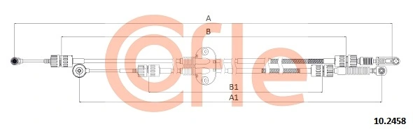 Cable Pull, manual transmission
