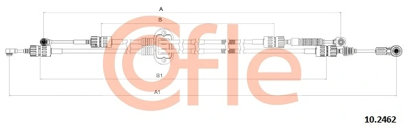 Cable Pull, manual transmission