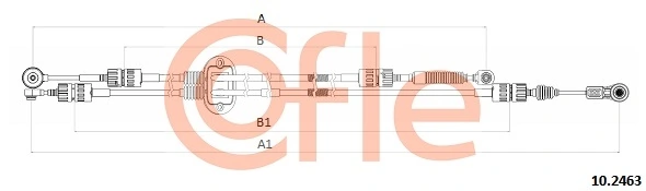Cable Pull, manual transmission