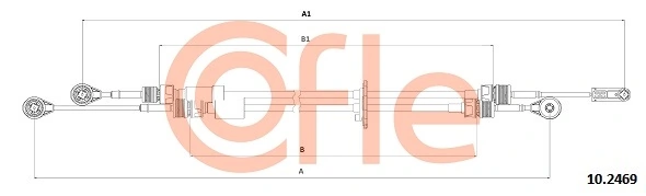 Cable Pull, manual transmission
