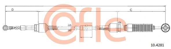 Cable Pull, manual transmission