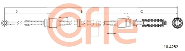 Cable Pull, manual transmission