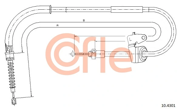 Cable Pull, parking brake