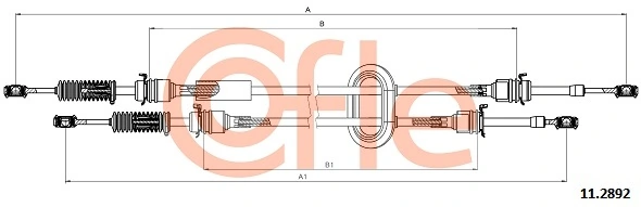 Cable Pull, manual transmission