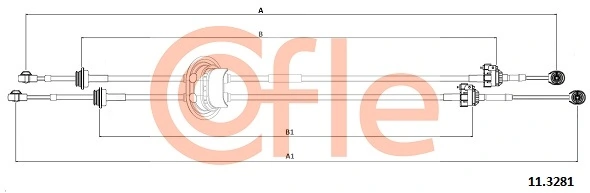 Cable Pull, manual transmission
