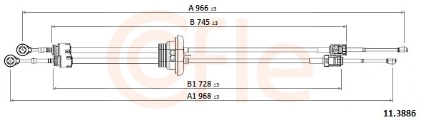 Cable Pull, manual transmission