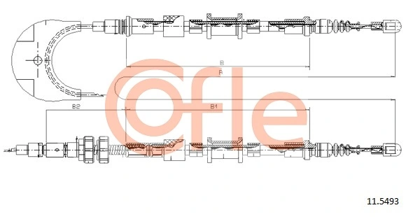 Cable Pull, parking brake