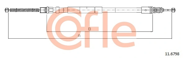 Cable Pull, parking brake