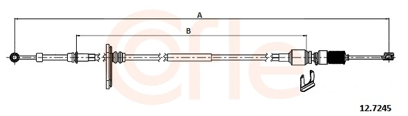 Cable Pull, manual transmission
