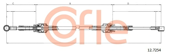 Cable Pull, manual transmission