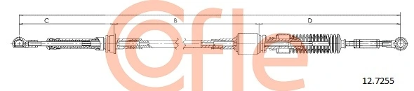 Cable Pull, manual transmission