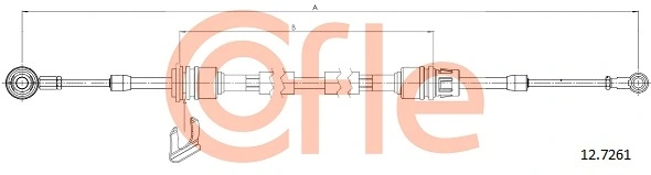 Cable Pull, manual transmission