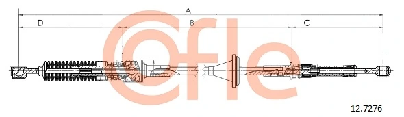 Cable Pull, manual transmission