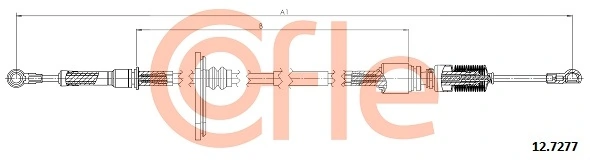 Cable Pull, manual transmission