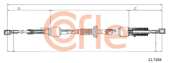 Cable Pull, manual transmission