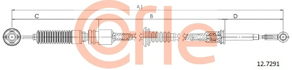 Cable Pull, manual transmission