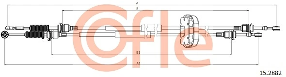 Cable Pull, manual transmission