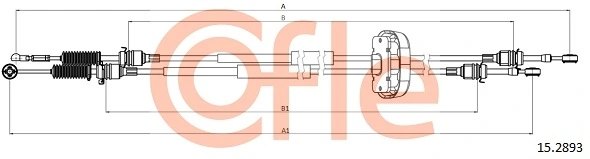 Cable Pull, manual transmission