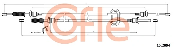 Cable Pull, manual transmission