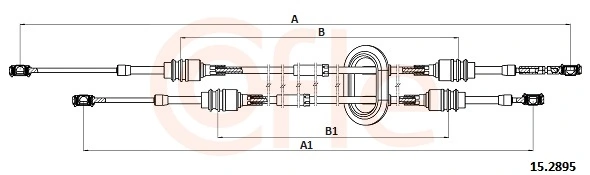 Cable Pull, manual transmission
