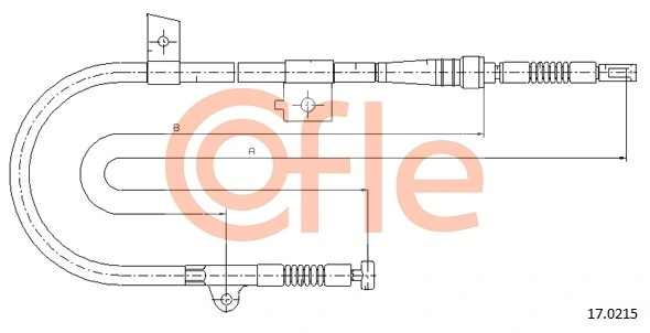 Cable Pull, parking brake