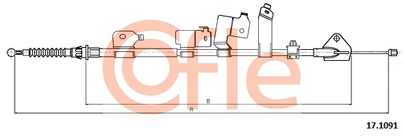 Cable Pull, parking brake