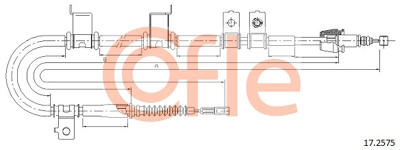 Cable Pull, parking brake