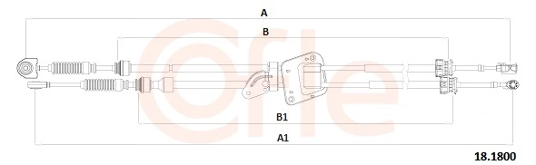 Cable Pull, manual transmission